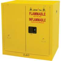 Armoire pour produits inflammables, 22 gal., 2 Porte(s), 35" La x 35" h x 22" p St. Lawrence Industrial & Safety Supply