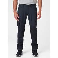 Pantalons d'entretien Oxford, Poly-coton, Bleu marin, Taille 30, Entrejambe 30 St. Lawrence Industrial & Safety Supply