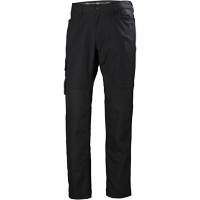 Pantalons d'entretien Oxford, Poly-coton, Noir, Taille 30, Entrejambe 30 St. Lawrence Industrial & Safety Supply
