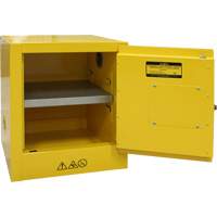 Flammable Storage Cabinet, 4 gal., 1 Door, 17" W x 22" H x 18" D St. Lawrence Industrial & Safety Supply
