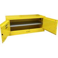 Flammable Storage Cabinet, 12 gal., 2 Door, 43" W x 18" H x 18" D St. Lawrence Industrial & Safety Supply