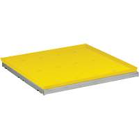 &eacute;tag&egrave;re SpillSlope avec plateau pour armoire de s&eacute;curit&eacute; St. Lawrence Industrial & Safety Supply