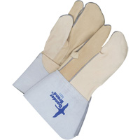 Gants &agrave; trois doigts en cuir, Cuir fleur de vache, Taille 9 St. Lawrence Industrial & Safety Supply