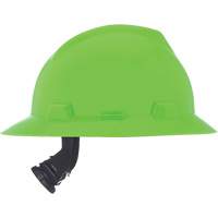 Casque de s&eacute;curit&eacute; &agrave; fente et bordure compl&egrave;te V-Gard, R&eacute;pond aux normes CSA type 1, Suspension Rochet, Non ventil&eacute; St. Lawrence Industrial & Safety Supply