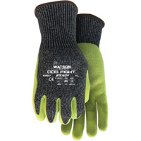 Gants r&eacute;sistant &agrave; la coupe Stealth Dog Fight, Taille Moyen, Rev&ecirc;tement Nitrile, Enveloppe en Fibre de verre/PEHP/Nylon/Acier inoxydable, ASTM ANSI niveau A5 St. Lawrence Industrial & Safety Supply