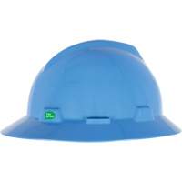 V-Gard&reg; GREEN Slotted Full Brim Hard Hat, Meets CSA Type 1, Ratchet Suspension St. Lawrence Industrial & Safety Supply