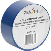 Ruban pour marquage d'all&eacute;es, 2" x 108', PVC, Bleu St. Lawrence Industrial & Safety Supply