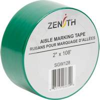 Aisle Marking Tape, 2" x 108', PVC, Green St. Lawrence Industrial & Safety Supply