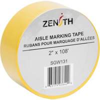 Ruban pour marquage d'all&eacute;es, 2" x 108', PVC, Jaune St. Lawrence Industrial & Safety Supply