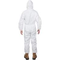 Premium Hooded Coveralls, 2X-Large, White, Microporous St. Lawrence Industrial & Safety Supply