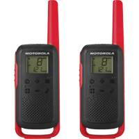 Radios bidirectionnelles Talkabout, Bande FRS, 22 canaux, Port&eacute;e 32 km St. Lawrence Industrial & Safety Supply