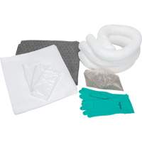 Trousse de lutte contre les d&eacute;versements de premi&egrave;re qualit&eacute;, Huile seulement/Universel, Sac, Absorbance de 10 gal. US St. Lawrence Industrial & Safety Supply