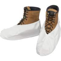 Couvre-chaussures, Taille unique, Microporeux, Blanc St. Lawrence Industrial & Safety Supply