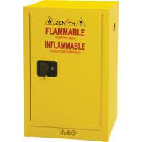 Flammable Aerosol Storage Cabinet, 12 gal., 1 Door, 23" W x 35" H x 18" D St. Lawrence Industrial & Safety Supply