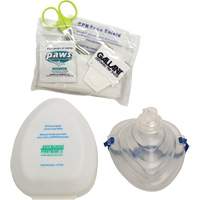CPR Pocket Face Mask & Accessories Kit, Reusable Mask, Class 2 St. Lawrence Industrial & Safety Supply