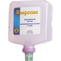 Response&reg; Hand Sanitizer Gel with Aloe, 1000 ml, Pump Bottle, 70% Alcohol St. Lawrence Industrial & Safety Supply