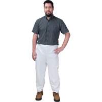 Pantalon jetable, Microporeux, Petit, Blanc St. Lawrence Industrial & Safety Supply