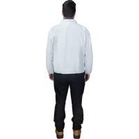 Chemise jetable, Microporeux, Petit, Blanc St. Lawrence Industrial & Safety Supply