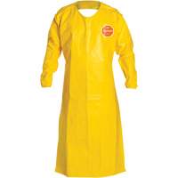 Tablier tr&egrave;s long &agrave; manches longues 2000 Tychem, Poly&eacute;thyl&egrave;ne, 52" lo x 28,5" la, Jaune St. Lawrence Industrial & Safety Supply