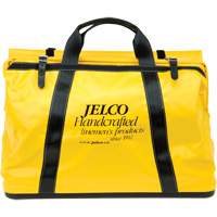 Sac de transport avec rev&ecirc;tement en vinyle, Nylon, Noir/Jaune St. Lawrence Industrial & Safety Supply
