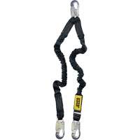 Longe r&eacute;sistant &agrave; larc &eacute;lectrique, 4', Point d'ancrage &agrave; Mousqueton verrouillable, Mousqueton verrouillable aux jambes, Nylon St. Lawrence Industrial & Safety Supply