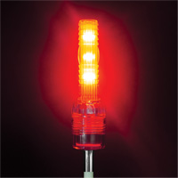 Tige de s&eacute;curit&eacute; avec lumi&egrave;re robuste Safety Whip St. Lawrence Industrial & Safety Supply