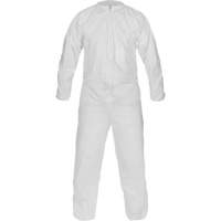 Combinaison non st&eacute;rile de fabrication &eacute;co-efficace CleanMax, Moyen, Blanc, Microporeux St. Lawrence Industrial & Safety Supply