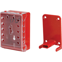 Boîte de verrouillage ultra compacte, Rouge St. Lawrence Industrial & Safety Supply