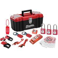 Trousse de cadenassage avec serrures en thermoplastique Zenex, Ensemble &eacute;lectrique, 20 composants compris St. Lawrence Industrial & Safety Supply