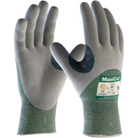 Gants en tissu technique r&eacute;sistant aux coupures ATG MaxiCut, Taille Grand, Calibre 15, Rev&ecirc;tement Nitrile, Enveloppe en Fil technique, ASTM ANSI niveau A2/EN 388 niveau 3/EN 388 niveau B St. Lawrence Industrial & Safety Supply