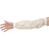 Sleeves, 18", Cotton, White St. Lawrence Industrial & Safety Supply
