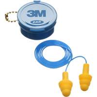 E-A-R Ultrafit Premolded Earplugs, Corded, Pair - Plastic Case, 25 dB NRR, One-Size St. Lawrence Industrial & Safety Supply
