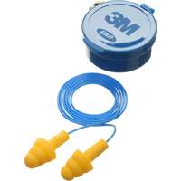 E-A-R Ultrafit Premolded Earplugs, Corded, Pair - Plastic Case, 25 dB NRR, One-Size St. Lawrence Industrial & Safety Supply