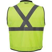 Veste de s&eacute;curit&eacute; haute performance, Jaune lime haute visibilit&eacute;, 4T-Grand/5T-Grand St. Lawrence Industrial & Safety Supply