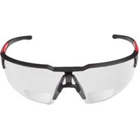 Magnified Safety Glasses, Anti-Scratch, Clear, 1.0 Diopter St. Lawrence Industrial & Safety Supply