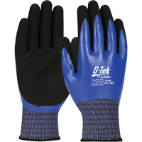 Gants r&eacute;sistants aux coupures G-Tek PolyKor X7, Taille Petit, Calibre 18, Rev&ecirc;tement Nitrile, Enveloppe en Fil technique, ANSI/ISEA 105 niveau 4 St. Lawrence Industrial & Safety Supply