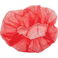 Bonnets bouffants, Polypropyl&egrave;ne, 21", Rouge St. Lawrence Industrial & Safety Supply