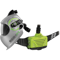 Syst&egrave;me APR motoris&eacute; sur ceinture pour soudage e3000x, Capuchon & visi&egrave;re/Masque de soudage, Pile Lithium-ion St. Lawrence Industrial & Safety Supply
