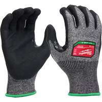 Gants enduits par trempage &agrave; dext&eacute;rit&eacute; &eacute;lev&eacute;e, Taille Petit, Calibre 18, Rev&ecirc;tement Nitrile, Enveloppe en Poly&eacute;thyl&egrave;ne, ASTM ANSI niveau A6/EN 388 niveau F St. Lawrence Industrial & Safety Supply