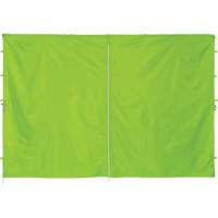 Paroi de tente &agrave; d&eacute;ploiement SHAX 6096 avec fermeture &agrave; glissi&egrave;re St. Lawrence Industrial & Safety Supply