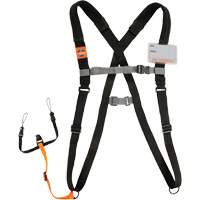 Harnais & longe &agrave; scanneur de code barres coussin&eacute;e Squids 3138 pour ordinateurs portables, Longueur fixe, Boucle St. Lawrence Industrial & Safety Supply
