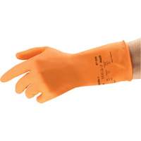 Gants r&eacute;sistants aux produits chimiques AlphaTec 87-320, Taille 9,5, 11,8" lo, Latex de caoutchouc, Doublure en Coton/Ouat&eacute;e, 17 mils St. Lawrence Industrial & Safety Supply