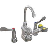 Swing-Activated Faucet/Eyewash with Wristblade Faucet Valves, Sink Mount Installation St. Lawrence Industrial & Safety Supply