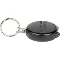Amarre en c&acirc;ble d'acier pour outil, R&eacute;tractable, Porte-cl&eacute; St. Lawrence Industrial & Safety Supply
