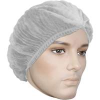 Bonnet bouffant pliss&eacute; Cova-Cap, Polypropyl&egrave;ne, 21", Blanc St. Lawrence Industrial & Safety Supply