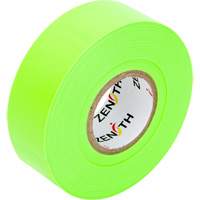 Flagging Tape, 1.1875" W x 164' L, Fluorescent Green St. Lawrence Industrial & Safety Supply