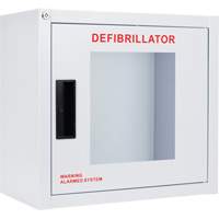 Grande armoire standard pour DEA avec alarme, Zoll AED Plus/Zoll AED 3/Cardio-Science/Physio-Control Pour, Non m&eacute;dical St. Lawrence Industrial & Safety Supply