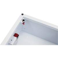 Grande armoire standard pour DEA avec alarme, Zoll AED Plus/Zoll AED 3/Cardio-Science/Physio-Control Pour, Non m&eacute;dical St. Lawrence Industrial & Safety Supply
