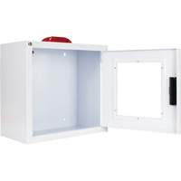 Grande armoire standard pour DEA avec alarme & stroboscope, Zoll AED Plus/Zoll AED 3/Cardio-Science/Physio-Control Pour, Non m&eacute;dical St. Lawrence Industrial & Safety Supply