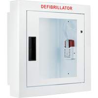 Grande armoire semi-encastr&eacute;e avec alarme, Zoll AED Plus/Zoll AED 3/Cardio-Science/Physio-Control Pour, Non m&eacute;dical St. Lawrence Industrial & Safety Supply